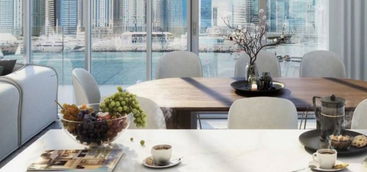 Apartamento en venta en Emaar beachfront, Dubai, EAU 3 dormitorios, 194 m2 No. 689 - foto 1