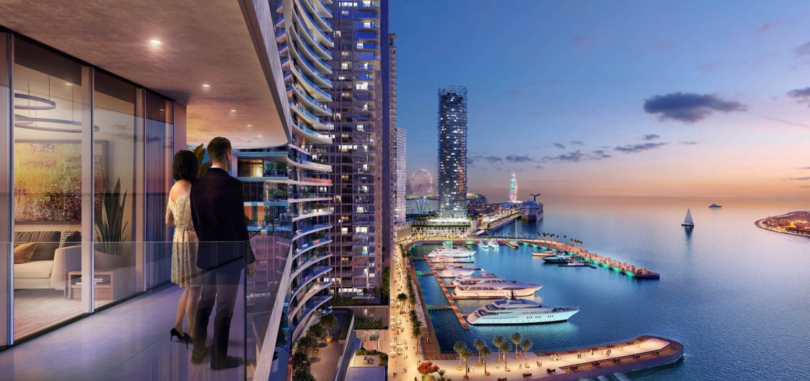 Apartamento en venta en Emaar beachfront, Dubai, EAU 2 dormitorios, 109 m2 No. 708 - foto 4