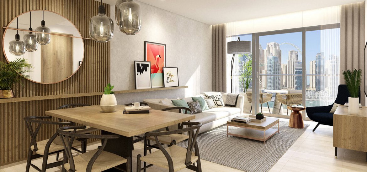 Apartamento en venta en Dubai Marina, Dubai, EAU 1 dormitorio, 91 m2 No. 2175 - foto 1