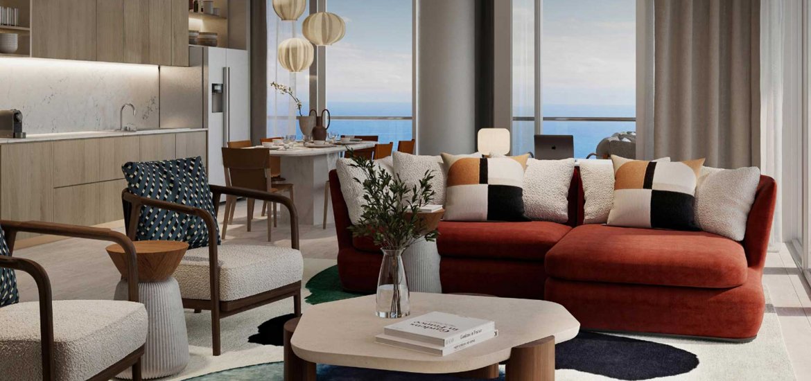آپارتمان برای فروش درEmaar beachfront، Dubai، امارات متحده عربی 2خوابه , 126 متر مربع. شماره 1001 - عکس 1