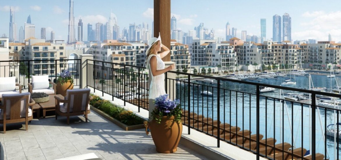 Apartament de vânzare în Port de la mer, Dubai, Emiratele Arabe Unite 1 dormitor, 76 mp nr. 801 - poza 5