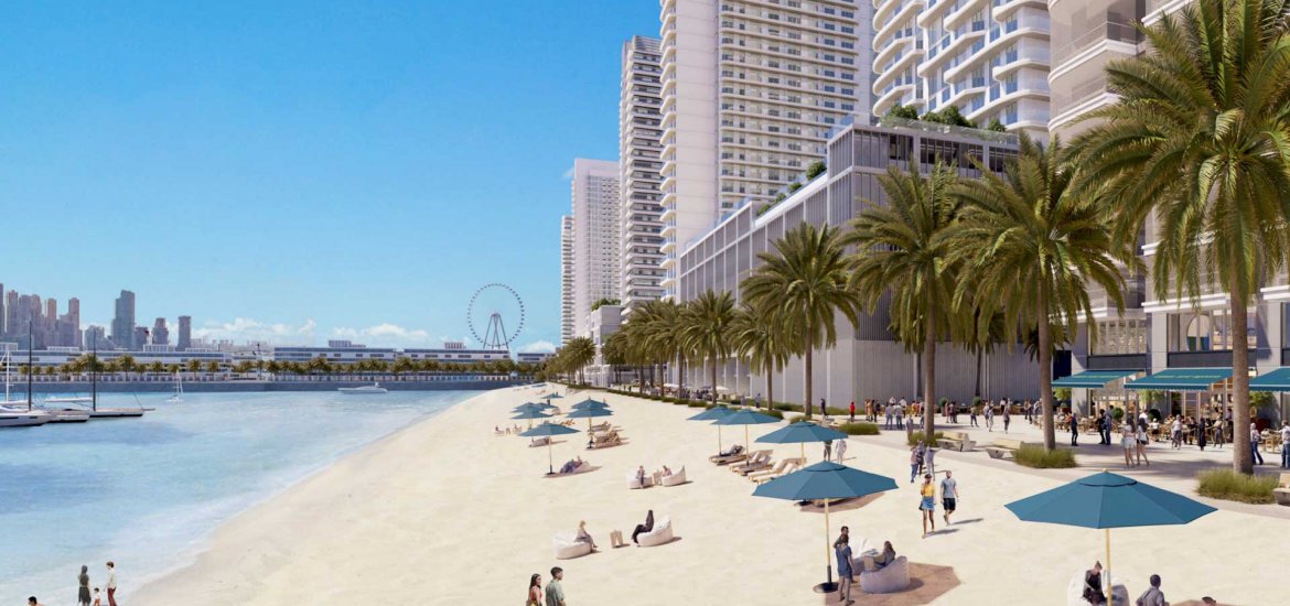 Apartament de vânzare în Emaar beachfront, Dubai, Emiratele Arabe Unite 2 dormitoare, 115 mp nr. 1135 - poza 1