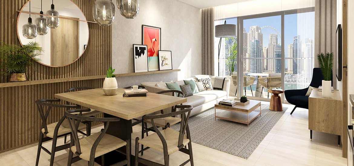 Купить квартиру в Dubai Marina, Dubai, ОАЭ 3 спальни, 148м2 № 1075 - фото 1