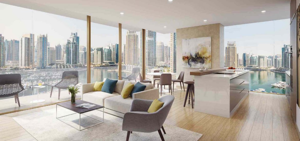 Купить квартиру в Dubai Marina, Dubai, ОАЭ 1 комната, 56м2 № 2110 - фото 3